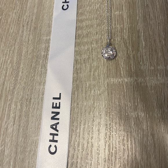 💎Delicate Authentic CHANEL Charm with 925 Silver Necklace💎 - Picture 9 of 16